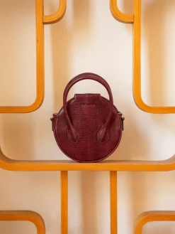 PAUL MARIUS Mini Sacs|Sacs Porté Épaule|Aline 1960 - Grenat