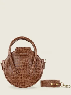 PAUL MARIUS Mini Sacs|Sacs Porté Épaule|Aline Héritage - Marron Glacé