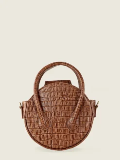 PAUL MARIUS Mini Sacs|Sacs Porté Épaule|Aline Héritage - Marron Glacé