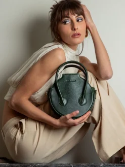PAUL MARIUS Mini Sacs|Sacs Porté Épaule|Aline 1960 - Malachite