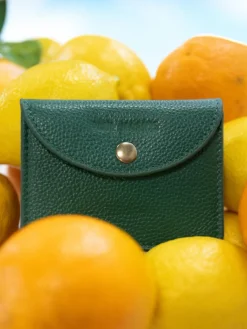 PAUL MARIUS Porte-Cartes|Porte-Monnaie|Basile Azur - Vert Impérial