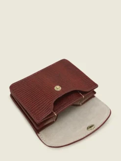 PAUL MARIUS Porte-Cartes|Porte-Monnaie|Basile 1960 - Grenat