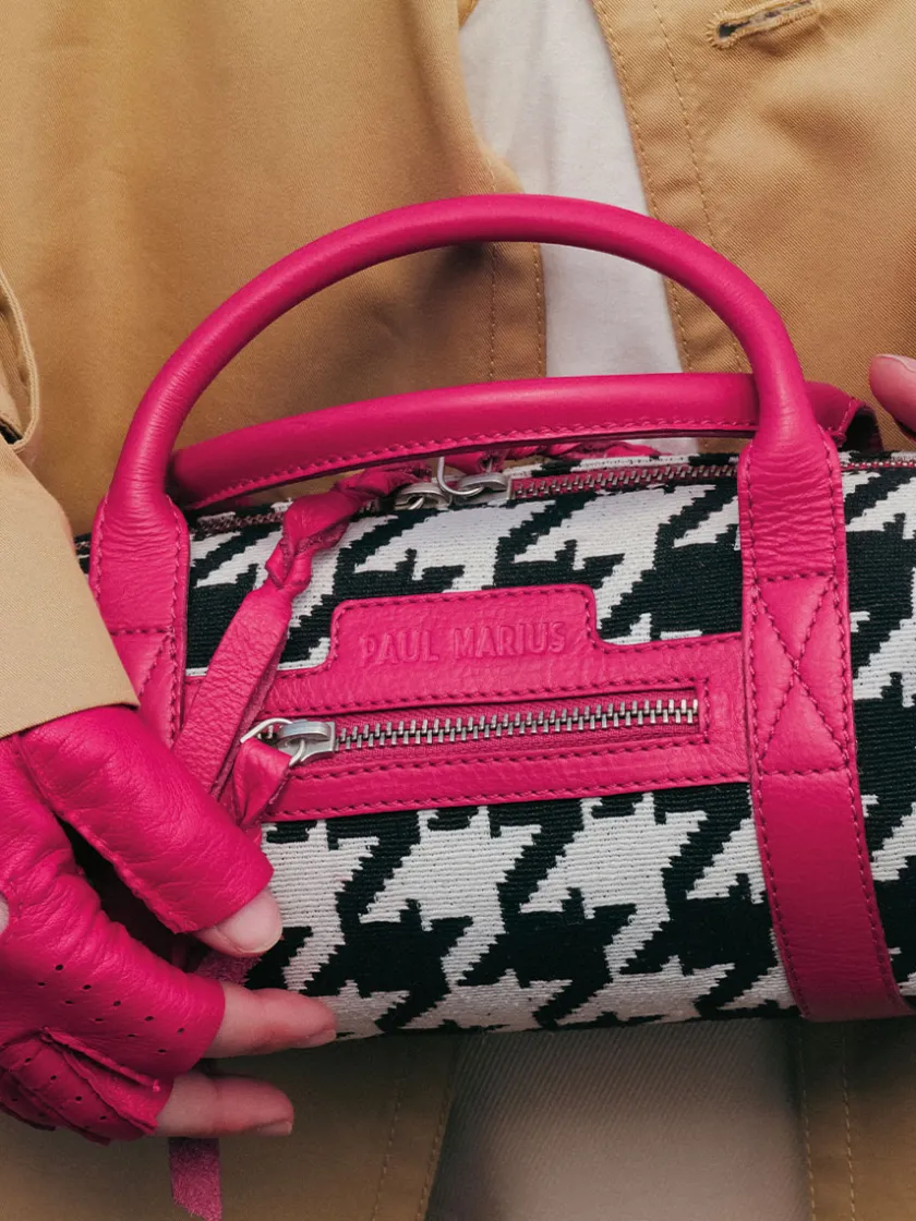 PAUL MARIUS Mini Sacs|Sacs Porté Main|Charlie Allure - Fuchsia