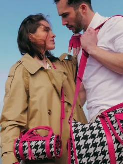 PAUL MARIUS Mini Sacs|Sacs Porté Main|Charlie Allure - Fuchsia