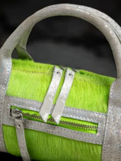 PAUL MARIUS Mini Sacs|Sacs Porté Épaule|Charlie Créature - Vert Acide