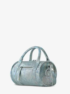 PAUL MARIUS Mini Sacs|Sacs Porté Main|Charlie Granite - Blanc / Holographique