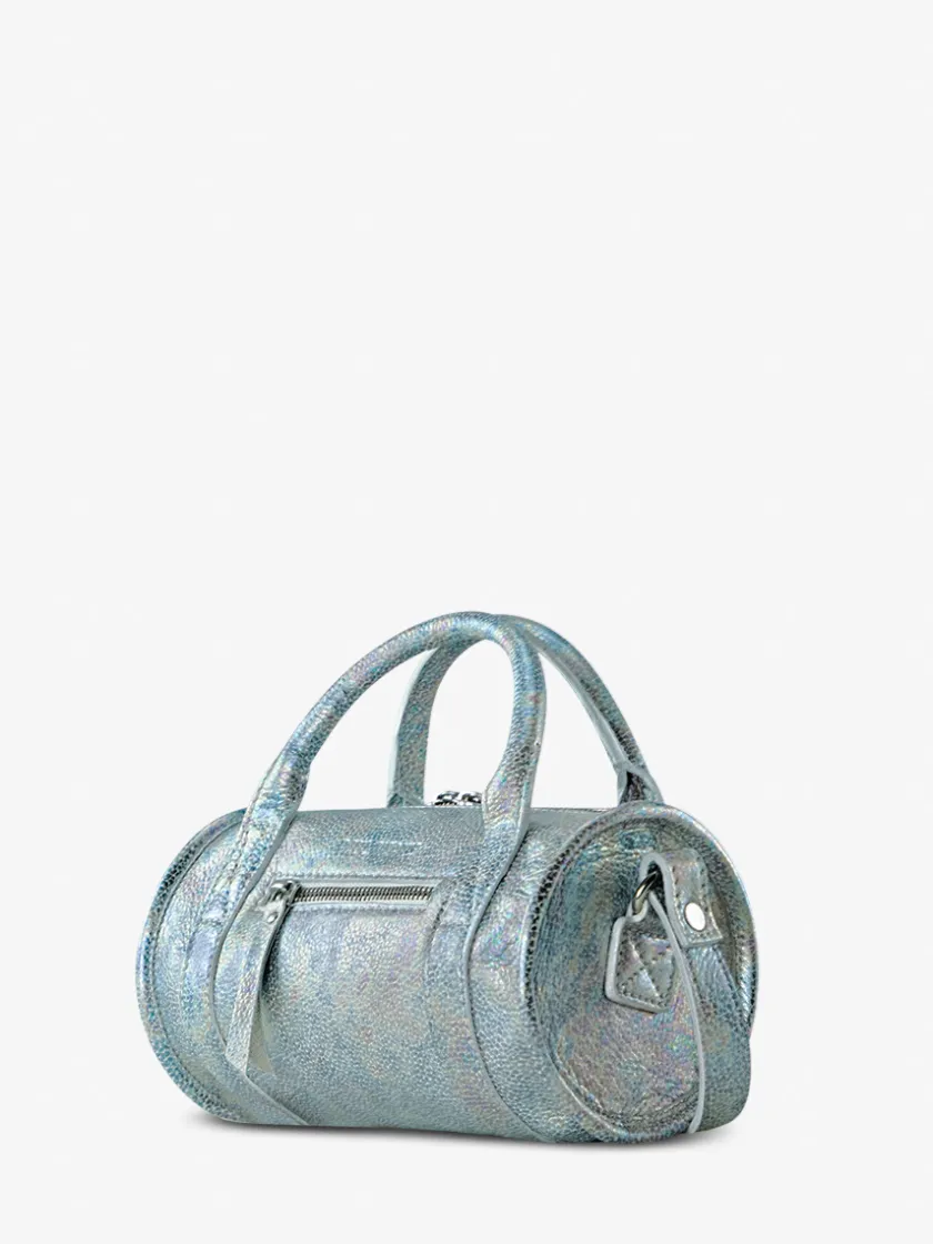 PAUL MARIUS Mini Sacs|Sacs Porté Main|Charlie Granite - Blanc / Holographique