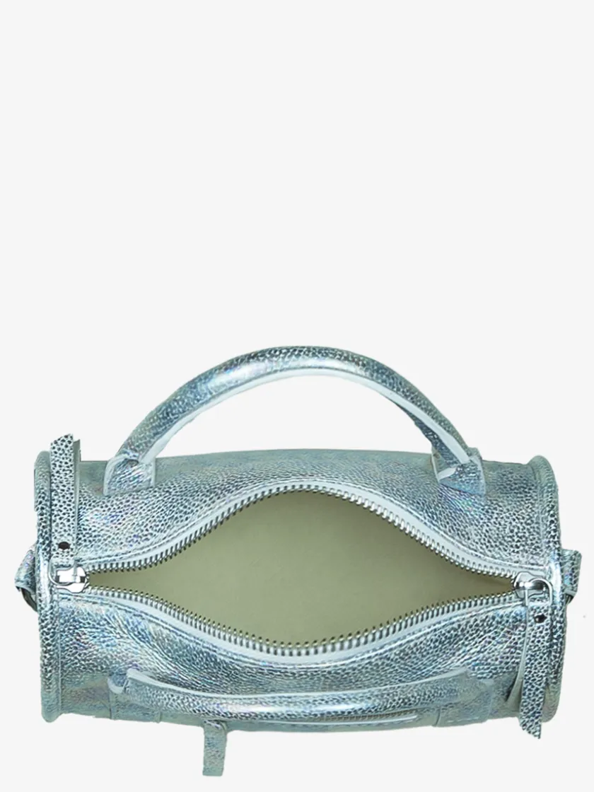 PAUL MARIUS Mini Sacs|Sacs Porté Main|Charlie Granite - Blanc / Holographique