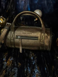 PAUL MARIUS Sacs Porté Main|Mini Sacs|Charlie Granite - Noir / Doré