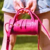 PAUL MARIUS Mini Sacs|Sacs Porté Main|Charlie Sorbet - Framboise