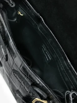 PAUL MARIUS Sacs Porté Épaule|Colette M Alligator - Noir De Jais