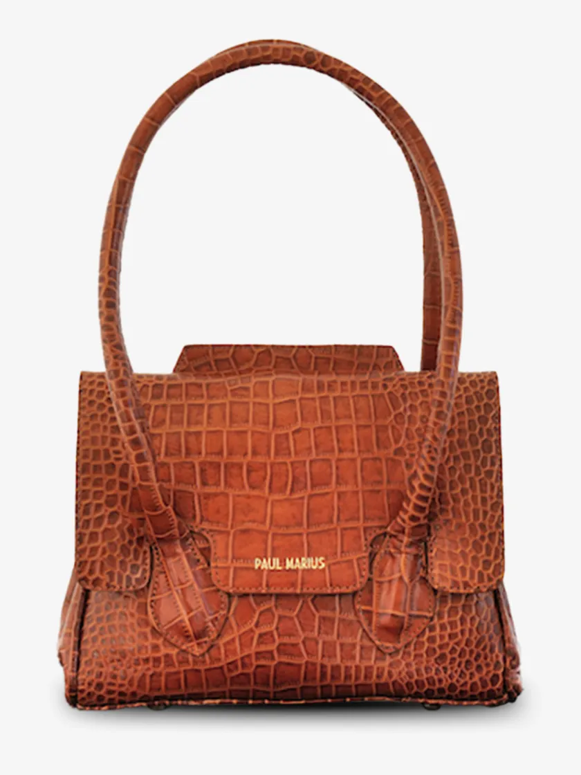 PAUL MARIUS Sacs Porté Épaule|Sacs Porté Main|Colette S Alligator Cocktail - Ambre