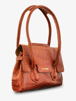 PAUL MARIUS Sacs Porté Épaule|Sacs Porté Main|Colette S Alligator Cocktail - Ambre