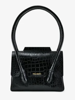 PAUL MARIUS Sacs Porté Épaule|Sacs Porté Main|Colette S Alligator - Noir De Jais