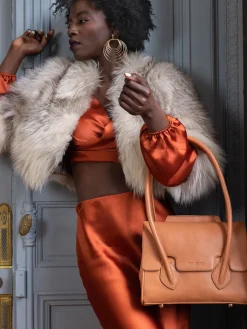 PAUL MARIUS Sacs Porté Épaule|Sacs Porté Main|Colette S Art Déco - Caramel