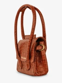 PAUL MARIUS Mini Sacs|Sacs Porté Travers|Colette XS Alligator - Ambre