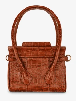 PAUL MARIUS Mini Sacs|Sacs Porté Travers|Colette XS Alligator - Ambre