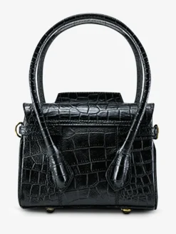 PAUL MARIUS Sacs Porté Travers|Sacs Porté Main|Colette XS Alligator - Noir De Jais