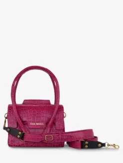 PAUL MARIUS Mini Sacs|Sacs Porté Main|Colette XS Alligator - Tourmaline