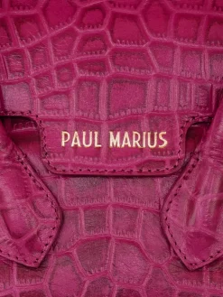 PAUL MARIUS Mini Sacs|Sacs Porté Main|Colette XS Alligator - Tourmaline