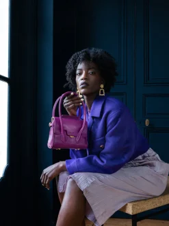 PAUL MARIUS Mini Sacs|Sacs Porté Main|Colette XS Art Déco - Zinzolin