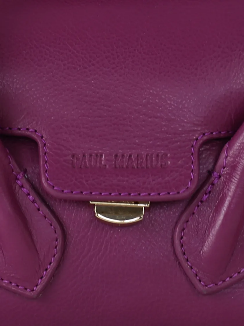 PAUL MARIUS Mini Sacs|Sacs Porté Main|Colette XS Art Déco - Zinzolin