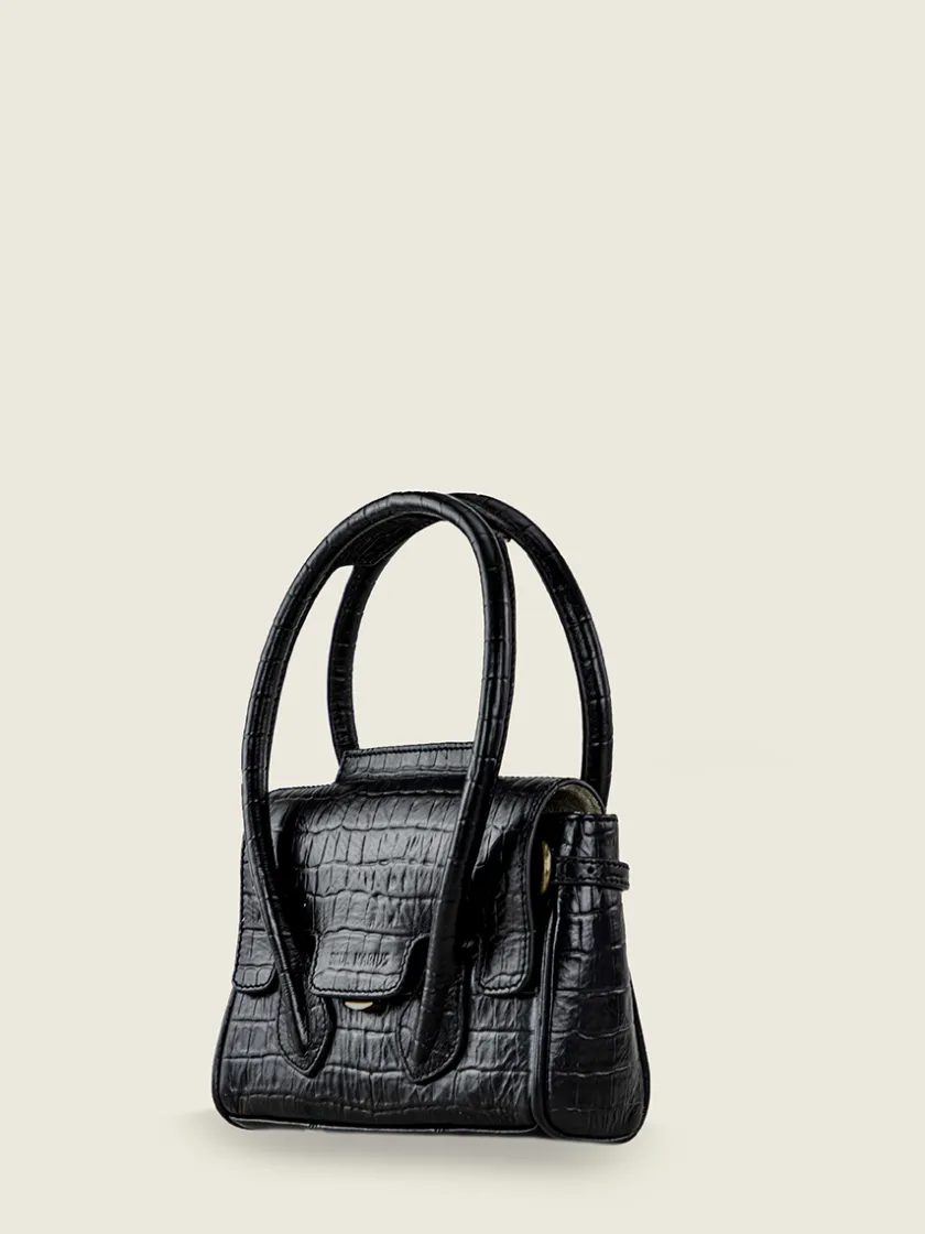 PAUL MARIUS Mini Sacs|Sacs Porté Main|Colette XS Héritage - Noir De Jais