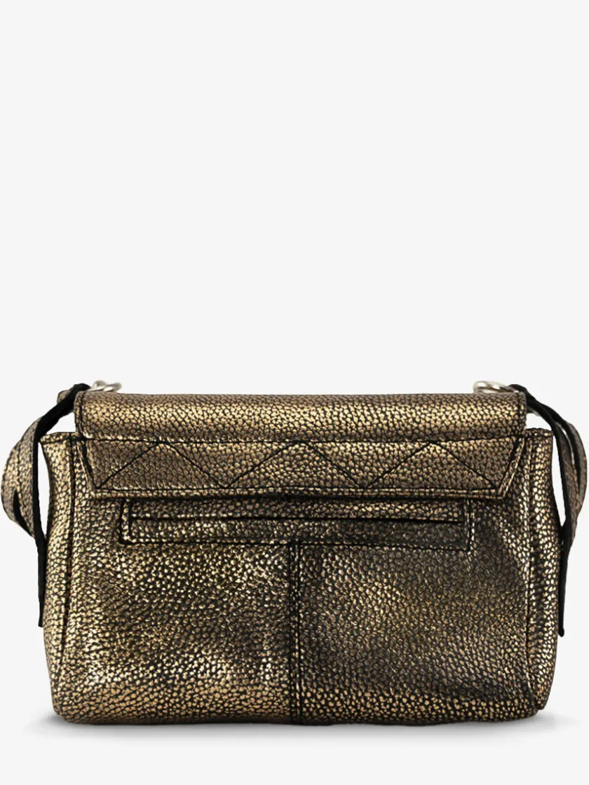 PAUL MARIUS Mini Sacs|Diane XS Granite - Noir / Doré
