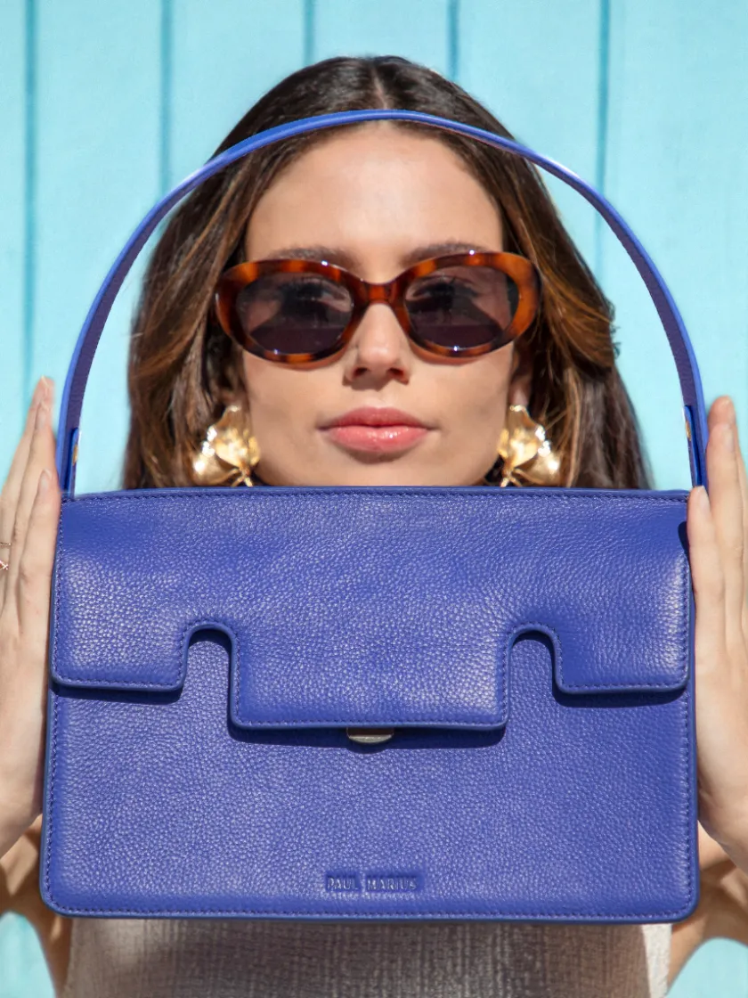 PAUL MARIUS Sacs Porté Épaule|Gabrielle Azur - Bleu Roi