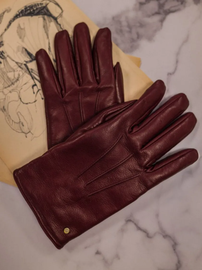 PAUL MARIUS Gants Et Mitaines|Gants Homme - Bordeaux