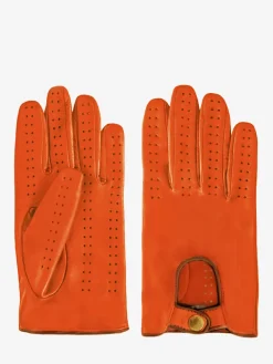 PAUL MARIUS Gants Et Mitaines|Gants Pilote Homme - Orange / Naturel