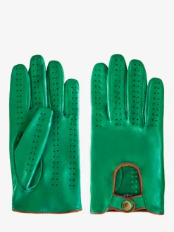 PAUL MARIUS Gants Et Mitaines|Gants Pilote Homme - Vert / Naturel