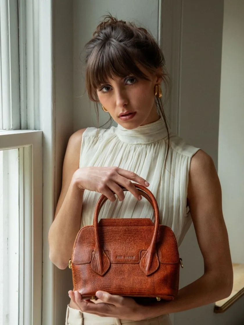 PAUL MARIUS Mini Sacs|Sacs Porté Épaule|Gisèle XS 1960 - Ambre