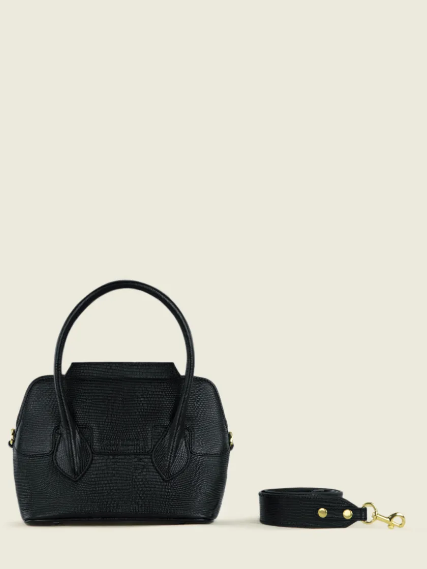 PAUL MARIUS Mini Sacs|Sacs Porté Épaule|Gisèle XS 1960 - Noir De Jais