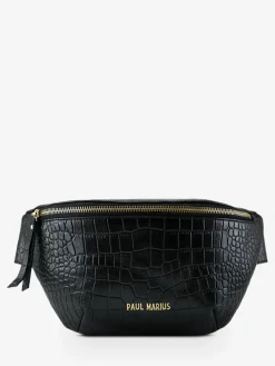PAUL MARIUS Sacs Porté Travers|LaBanane Alligator - Noir De Jais