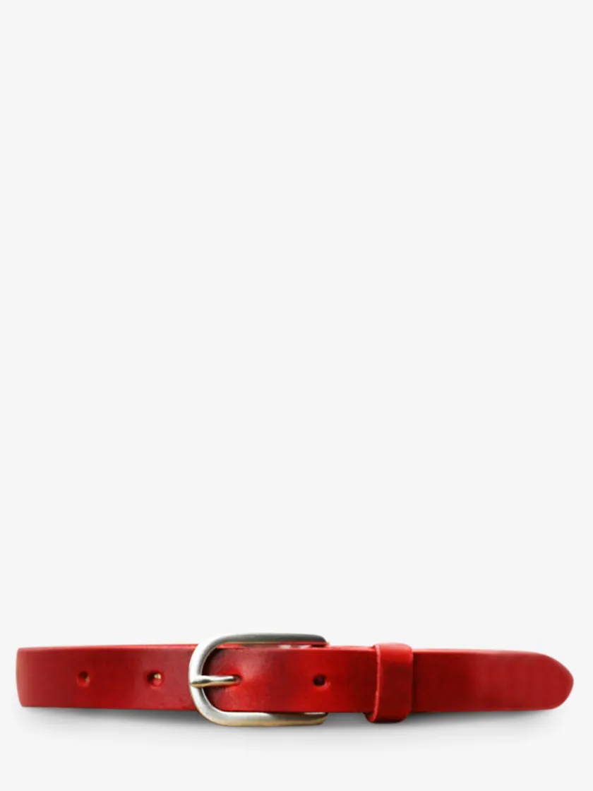 PAUL MARIUS Ceintures|Ceintures|LaCeinture Magnifique - 25mm - Rouge Carmin