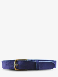 PAUL MARIUS Ceintures|Ceintures|LaCeinture Magnifique Nubuck - 30mm - Bleu Électrique