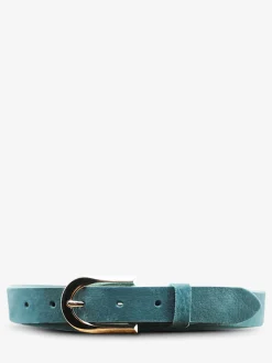 PAUL MARIUS Ceintures|Ceintures|LaCeinture Magnifique Nubuck - 25mm - Bleu Piscine