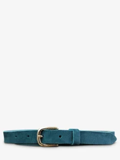 PAUL MARIUS Ceintures|Ceintures|LaCeinture Magnifique Nubuck - 20mm - Bleu Piscine