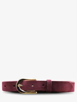 PAUL MARIUS Ceintures|Ceintures|LaCeinture Magnifique Nubuck - 25mm - Prune
