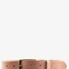 PAUL MARIUS Ceintures|Ceintures|LaCeinture Magnifique Nubuck - 30mm - Rose Poudré