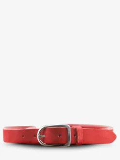 PAUL MARIUS Ceintures|Ceintures|LaCeinture Magnifique Nubuck - 25mm - Rouge Carmin
