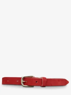 PAUL MARIUS Ceintures|Ceintures|LaCeinture Magnifique Nubuck - 20mm - Rouge Carmin