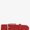 PAUL MARIUS Ceintures|Ceintures|LaCeinture Magnifique Nubuck - 40mm - Rouge Carmin