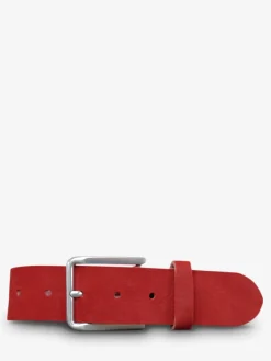 PAUL MARIUS Ceintures|Ceintures|LaCeinture Magnifique Nubuck - 40mm - Rouge Carmin