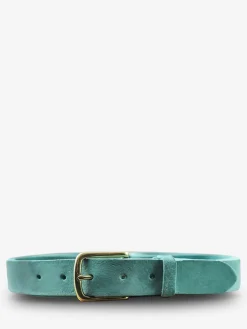 PAUL MARIUS Ceintures|Ceintures|LaCeinture Magnifique Nubuck - 30mm - Turquoise