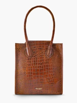 PAUL MARIUS Sacs Porté Épaule|LaFlâneuse Alligator - Ambre