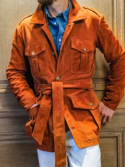 PAUL MARIUS Vestes|LaSaharienne Homme - Cognac