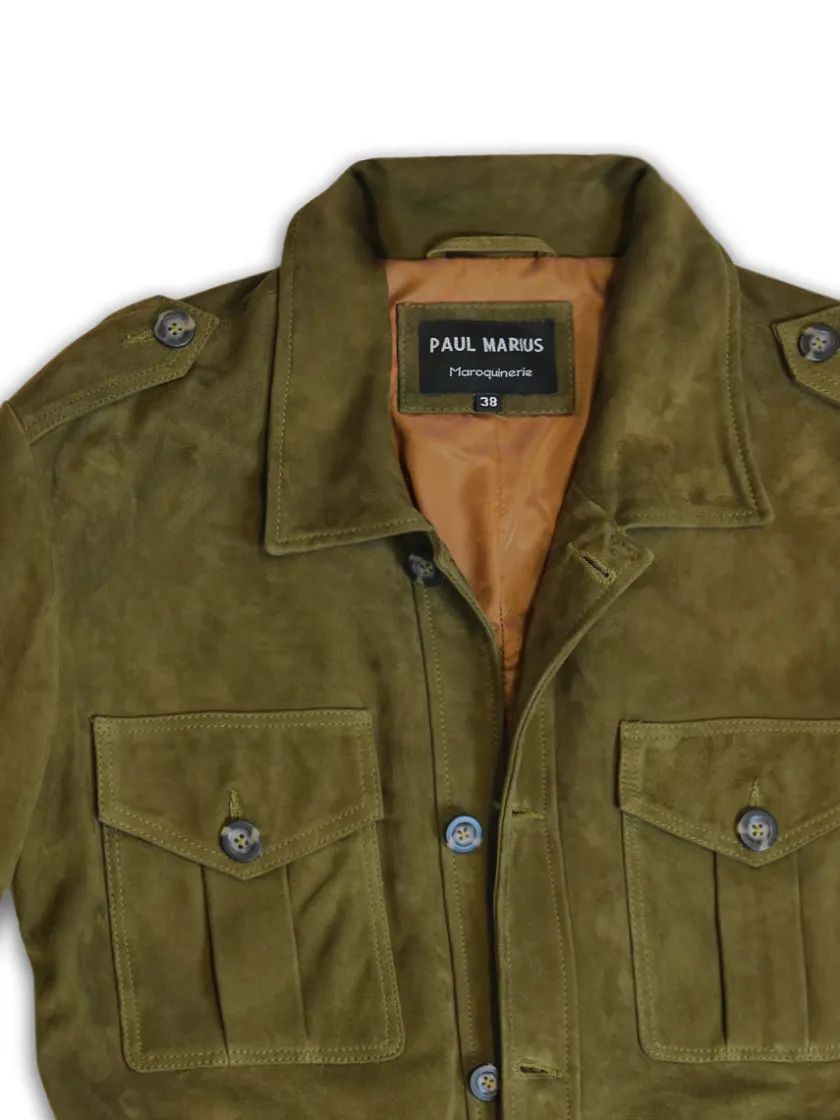 PAUL MARIUS Vestes|LaSaharienne Homme - Kaki