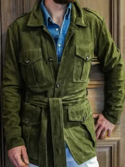 PAUL MARIUS Vestes|LaSaharienne Homme - Kaki
